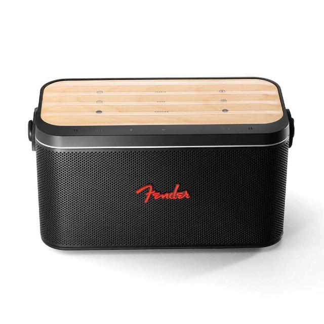 【Fender】RIFF 60W IP54防水攜帶藍芽音響喇叭 台灣原廠保固 楓木觸控(RIFF IP54防塵防潑水 多顆串聯)