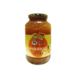 【韓田】蜂蜜風味柚子茶1KGx4罐(本島免運費)