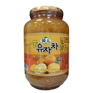 【韓太】蜂蜜風味柚子茶2KG(本島免運費)