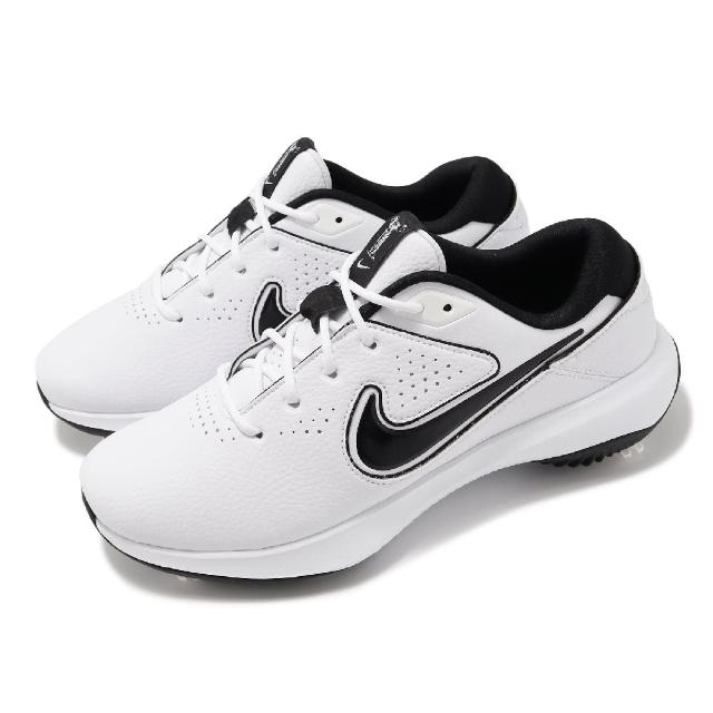 【NIKE GOLF】高爾夫球鞋 Victory Pro 3 NN 男鞋 女鞋 寬楦 白 黑 防潑水 可拆釘 運動鞋(DX9028-110)