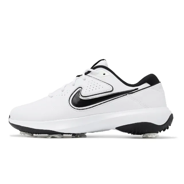 【NIKE GOLF】高爾夫球鞋 Victory Pro 3 NN 男鞋 女鞋 寬楦 白 黑 防潑水 可拆釘 運動鞋(DX9028-110)