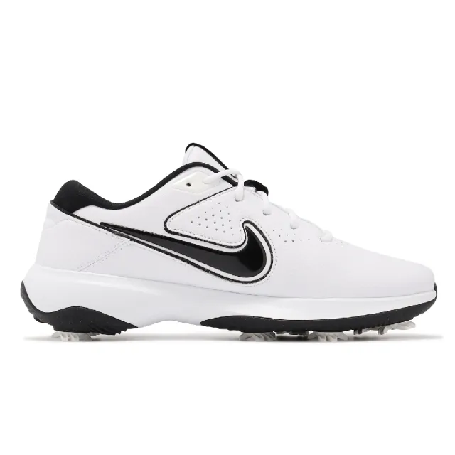 【NIKE GOLF】高爾夫球鞋 Victory Pro 3 NN 男鞋 女鞋 寬楦 白 黑 防潑水 可拆釘 運動鞋(DX9028-110)