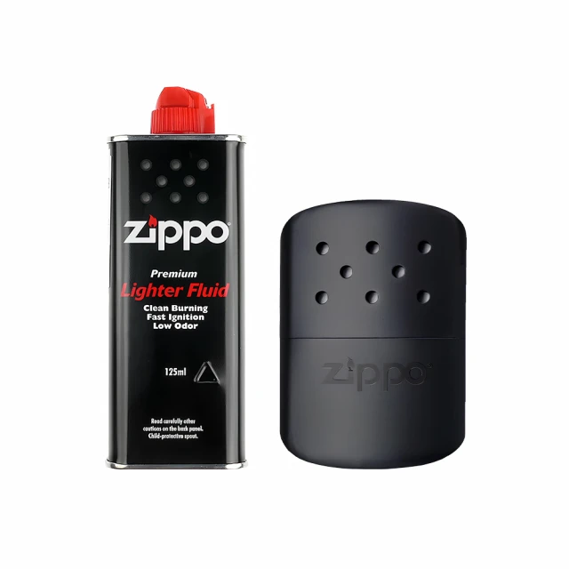 Zippo 懷爐+ZIPPO懷爐油125ML 新手組(隨身暖手爐 12小時 暖暖包)