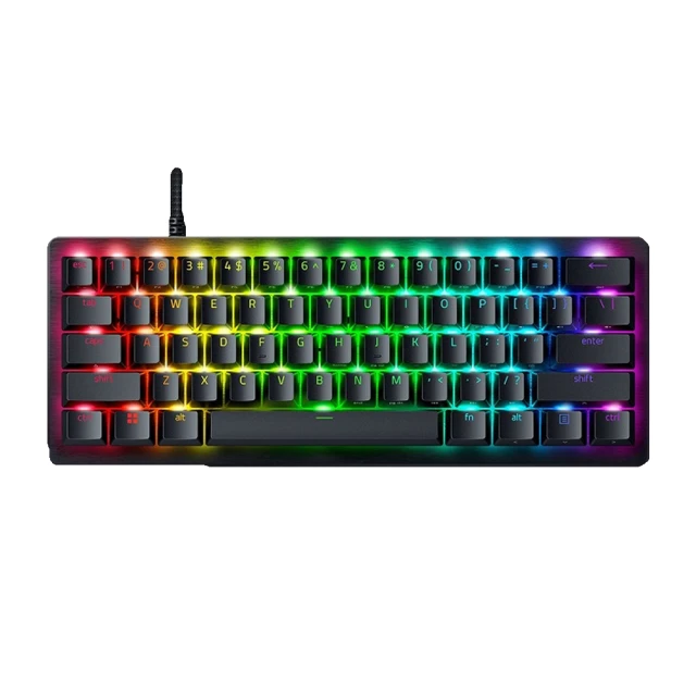 【Razer 雷蛇】Huntsman V3 Pro mini 獵魂光蛛V3 Pro mini有線電競鍵盤/中文(光學軸)