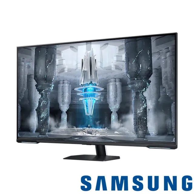 【SAMSUNG 三星】V2 PRO天狼星喇叭組★S43CG700NC Odyssey Neo G7 43型 Mini LED 144Hz 智慧聯網量子電競螢