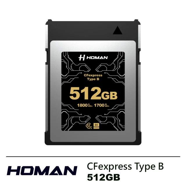 Homan CFexpress Type B 512GB 記憶卡--公司貨