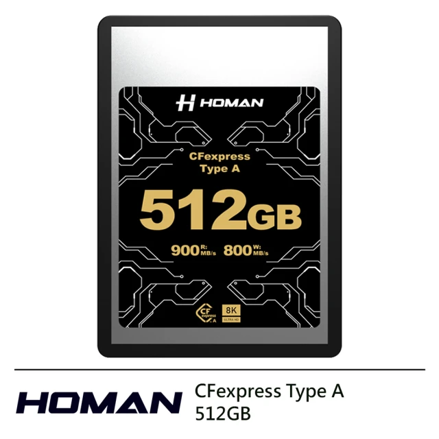 Homan CFexpress Type A 512GB 記憶卡--公司貨