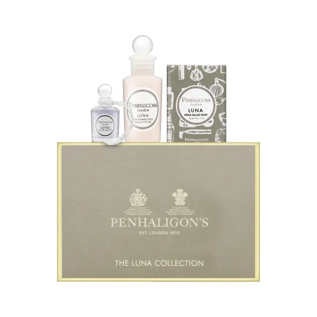 【PENHALIGON’S 潘海利根】帶我一起走系列禮盒(專櫃公司貨_香水+香皂+乳液)