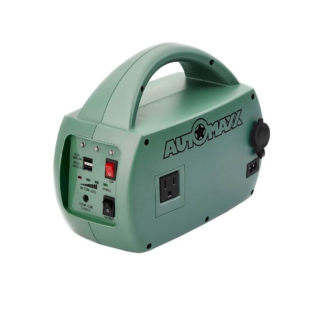 【AUTOMAXX】DC/AC輕巧便攜手提式電源轉換器 UP-5HA特仕版(附贈BSMI認證鋰鐵電池 2023年最新版)