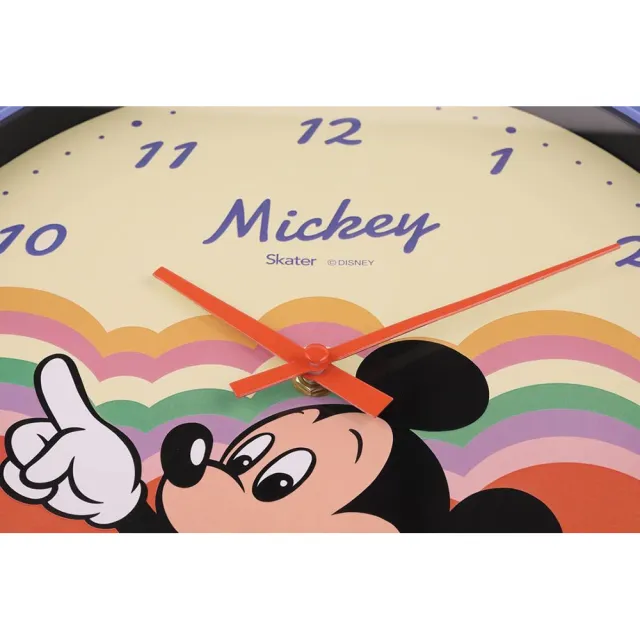 【Skater】迪士尼 Retro series系列 圓形壁掛時鐘 掛鐘 復古 米奇