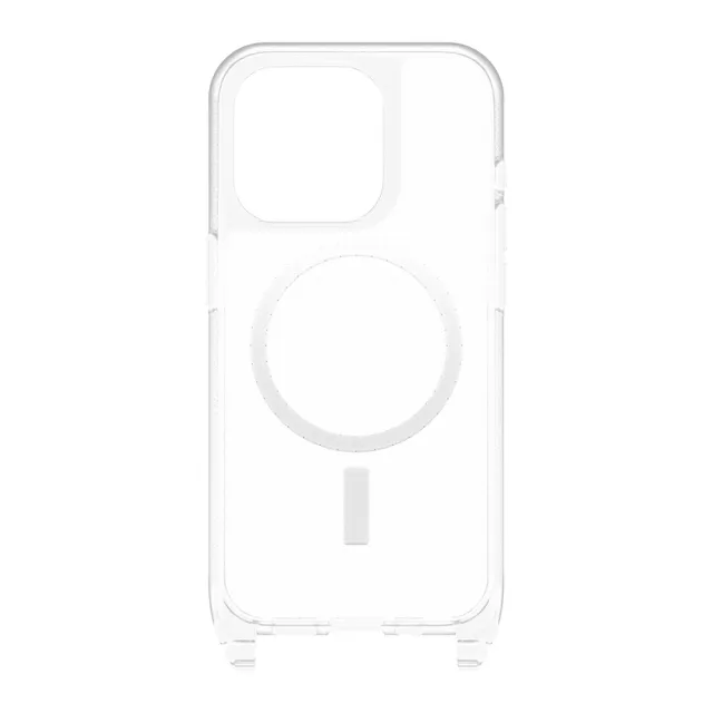【OtterBox】iPhone 15 Pro 6.1吋 ReactNecklace 簡約掛繩輕透防摔殼(透明)