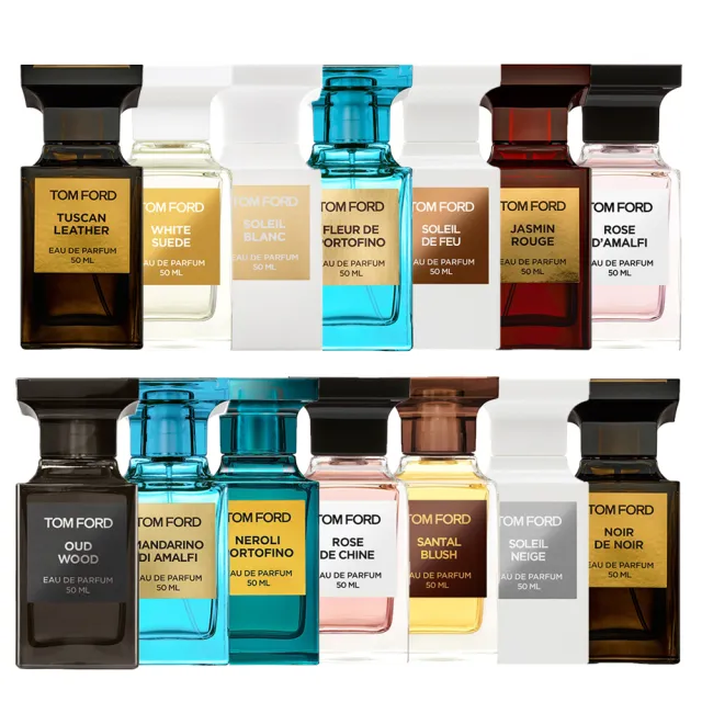 TOM FORD】淡香精50ml 多款(胭脂茉莉/沁藍海岸/黑之黑/冬日光芒/白麝香