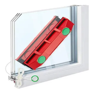 TYROLER- D3 雙面擦窗神器 適用 20-28mm 厚度玻璃