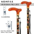 【HOHOCANE 好好杖】雅典娜-台灣製醫療拐杖折疊拐杖 單手鋁製拐杖(外出旅遊、拐杖伸縮折疊真方便)