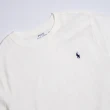 【RALPH LAUREN】RL POLO 經典刺繡小馬素面短袖T恤 上衣-青年款-白色(平輸品)