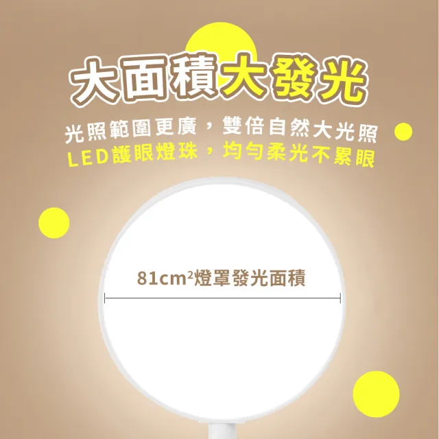 【JHS】夾式USB觸控LED檯燈 送2入中性原子筆(USB小夜燈 床頭燈 聲控燈 感應燈 語音控制燈 檯燈 桌燈)