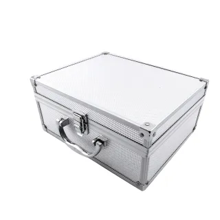 【MASTER】收納箱 12吋大鋁箱 器材箱 保險箱收納箱 鋁製手提箱 鋁合金 儀器收納 5-ABL(工具箱 收納 手提箱)