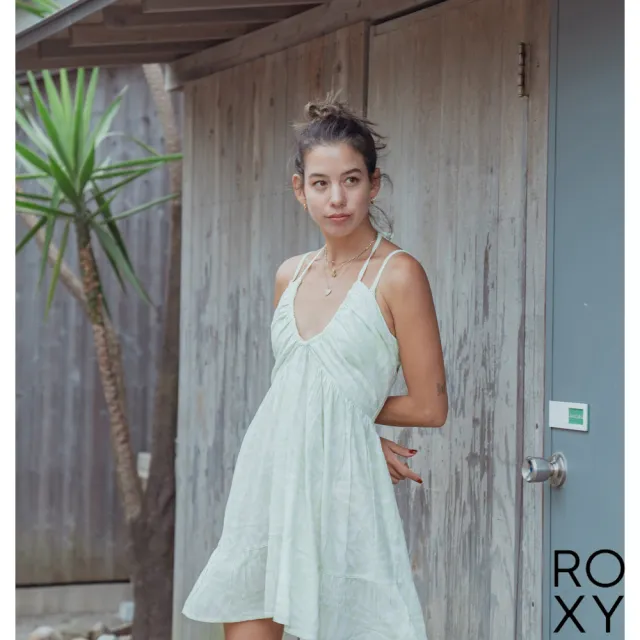 【ROXY】女款 女裝 綁帶無袖連身短裙洋裝 SUMMER NIGHTS(多色任選)