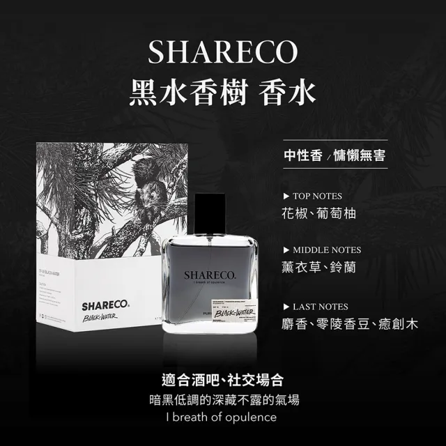 【SHARECO】陷阱系經典香水100ml(多款任選)