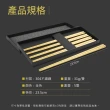 方形不鏽鋼筷禮盒 金色5雙 高級筷子 耐熱筷 北歐餐具 筷子禮盒 過年送禮 不銹鋼筷子(550-CPSGG235-5)