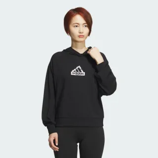 【adidas 愛迪達】連帽上衣 女 IM8824