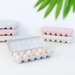 【鹿の良品】雞蛋收納盒 保鮮盒(12格雞蛋盒 廚房 雞蛋放置盒 雞蛋保護盒 蛋盒)