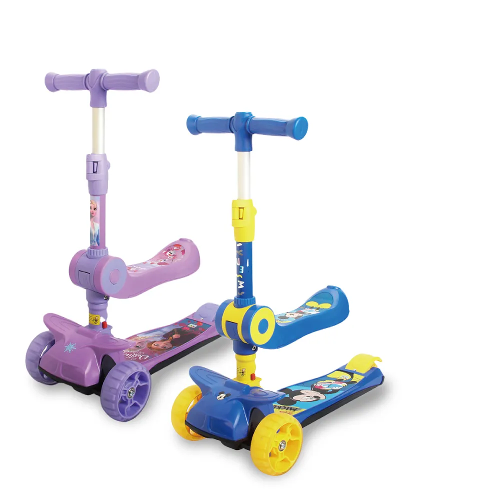 【BabyCity娃娃城 官方直營】兩用折合滑板車+兒童足球2號球(2款擇1)
