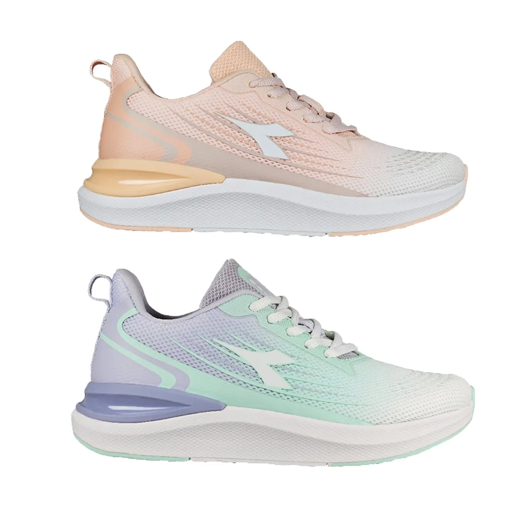 【DIADORA】女鞋 女段專業輕量慢跑鞋 跑步鞋Aurora(DA31737/DA31738)