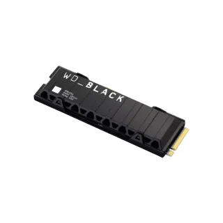 【WD 威騰】WD BLACK 黑標 SN850X 1TB Gen4 NVMe PCIe SSD固態硬碟-含散熱片(WDS100T2XHE)