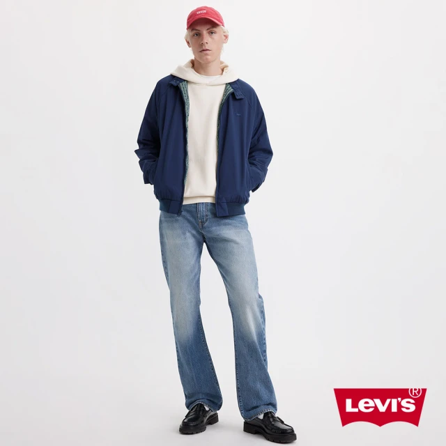 LEVIS 男款 517合身靴型牛仔褲 / 淺藍大刷白 人氣新品 00517-0246