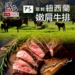 【漢克嚴選】紐西蘭PS米其林星級濃香嫩肩牛排20片組(100g±10％/片)