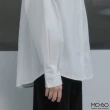 【MO-BO】撞色釦洞棉質襯衫