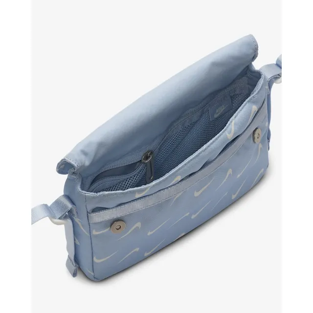 【NIKE 耐吉】側背包 腰包 小包 休閒 W NSW FTRA CRSSBY-SWSH DROP 女款 藍(FN0938440)