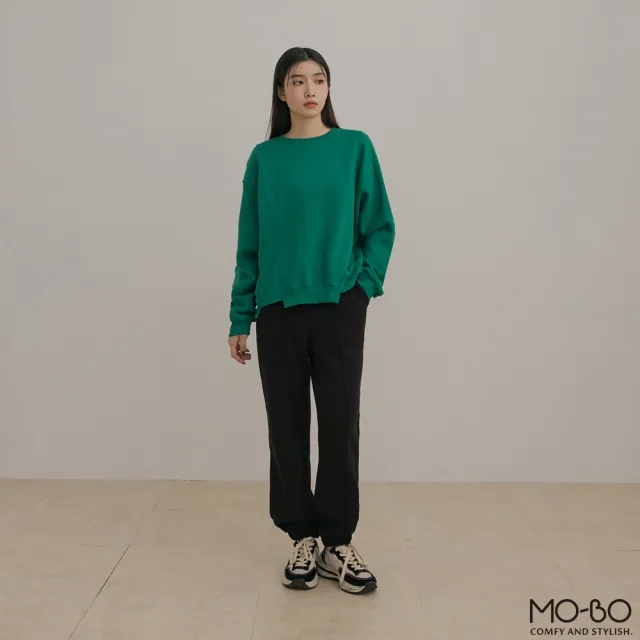 【MO-BO】MIT內刷毛縮口休閒長褲