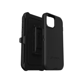 【OtterBox】iPhone 15 6.1吋 Defender 防禦者系列保護殼(黑)