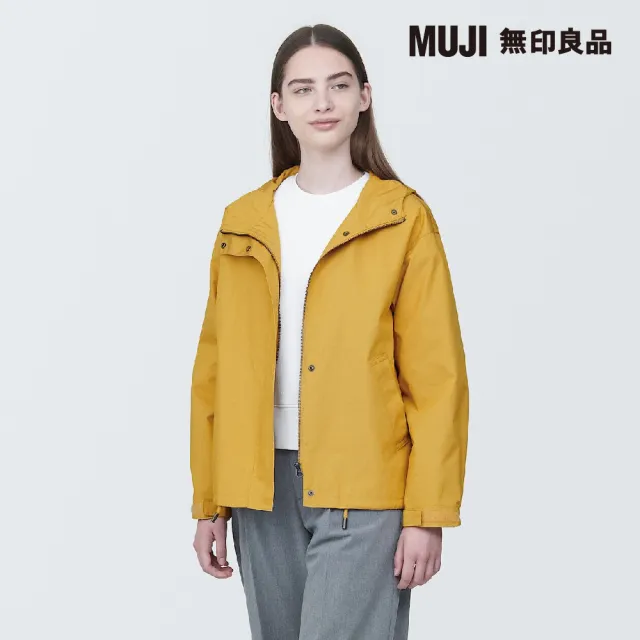 【MUJI 無印良品】女混撥水加工連套外套(共5色)