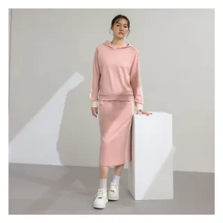 【MO-BO】MIT抗菌撞色拼接連帽T