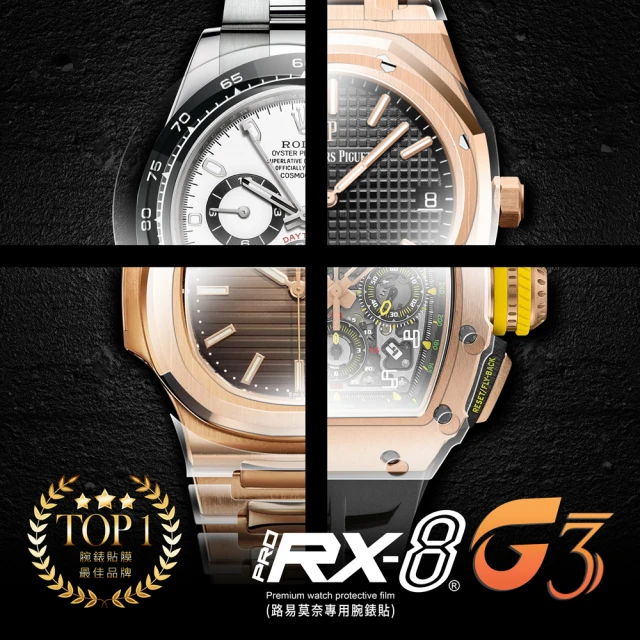 RX-8 RX8-G3第7代保護膜 LOUIS MOINET路易莫奈 系列腕錶、手錶貼膜(不含手錶)