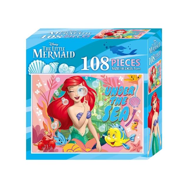 小美人魚 108片盒裝拼圖（C）