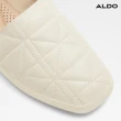 【ALDO】QUILTEN-品味格紋樂福鞋-女鞋(米白色)