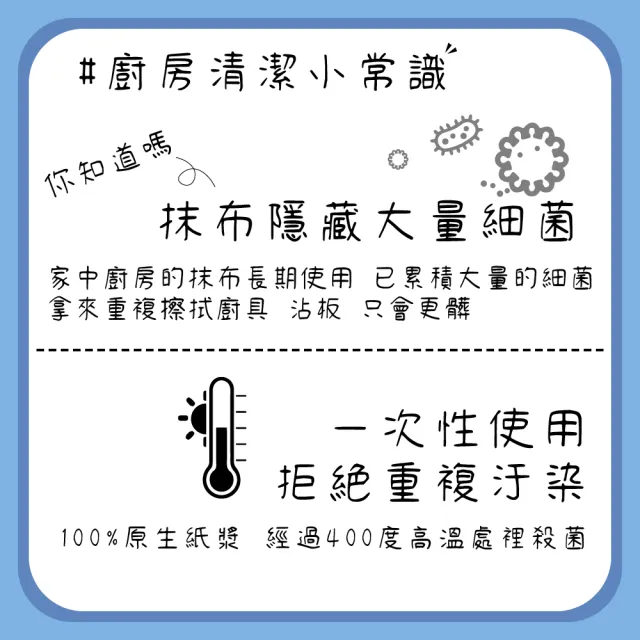 【MAY FLOWER 五月花】3串-三層抽取式廚房紙巾(80抽x12入 x3串)