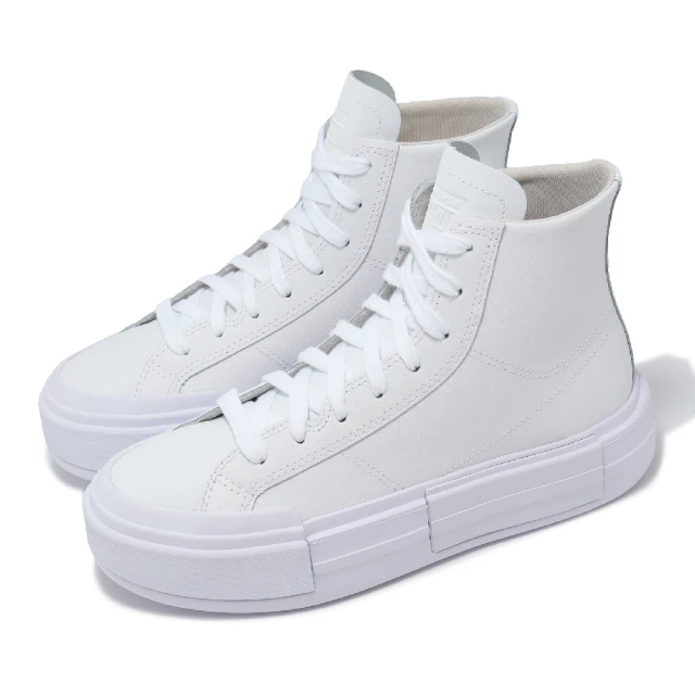 CONVERSE 休閒鞋 Chuck Taylor All Star Cruise Hi 男鞋 女鞋 白 皮革 增高(A06144C)