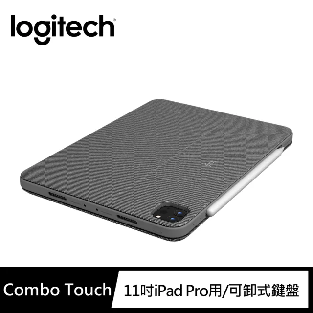 Logitech 羅技】Combo Touch鍵盤保護殼附觸控式軌跡板(適用於iPad Pro