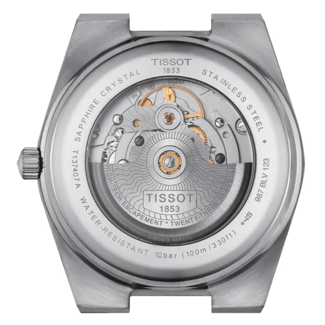 【TISSOT 天梭 官方授權】PRX系列 80小時動力儲存機械腕錶 母親節 禮物(T1374071105100)