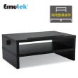 【Ermutek 二木科技】桌上型組合使用多功能收納架螢幕增高架(黑色/SR-005-B)