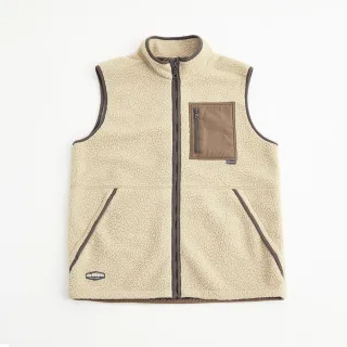 【ADISI】男仿羊羔絨防風溫控暖調節背心AV2321054(保暖 防潑水 蚵殼棉 海洋紗 環保 戶外機能)