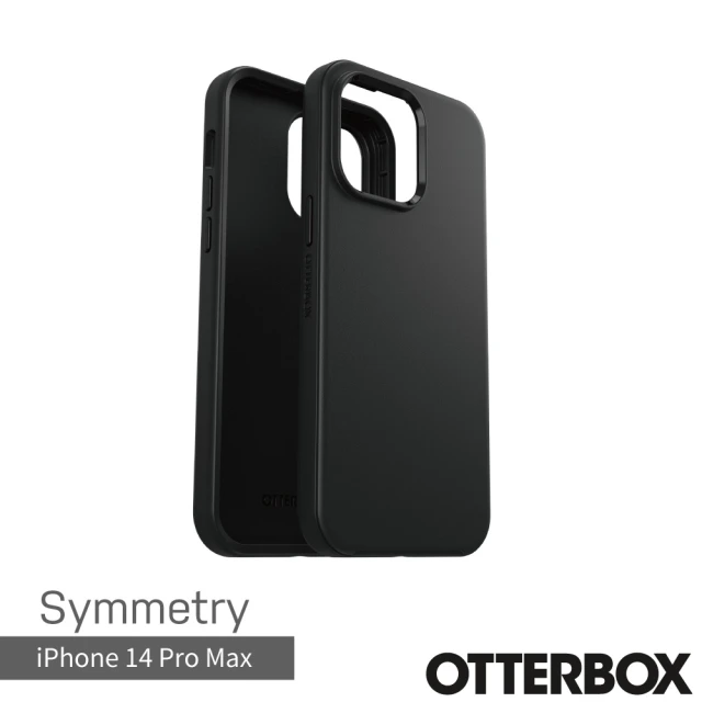 OtterBoxOtterBox iPhone 14 Pro Max 6.7吋 Symmetry 炫彩幾何保護殼(黑)