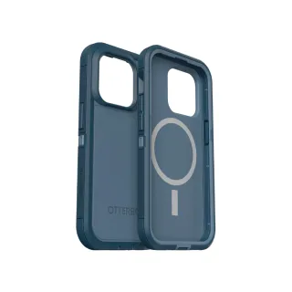【OtterBox】iPhone 14 Pro 6.1吋 Defender XT 防禦者系列保護殼-藍(支援MagSafe)