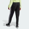 【adidas 愛迪達】Aeroready 女款 黑色 訓練 運動 寬鬆 彈性褲頭 長褲 HZ5646