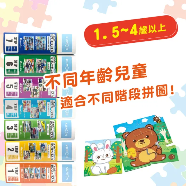 【KUMON】24年最新款 兒童拼圖(KUMON TOY 益智拼圖)